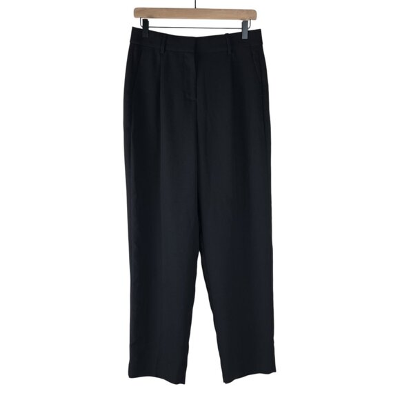 J. Crew Black City Crepe Straight Leg Essential Dress Pants - Picture 2 of 6